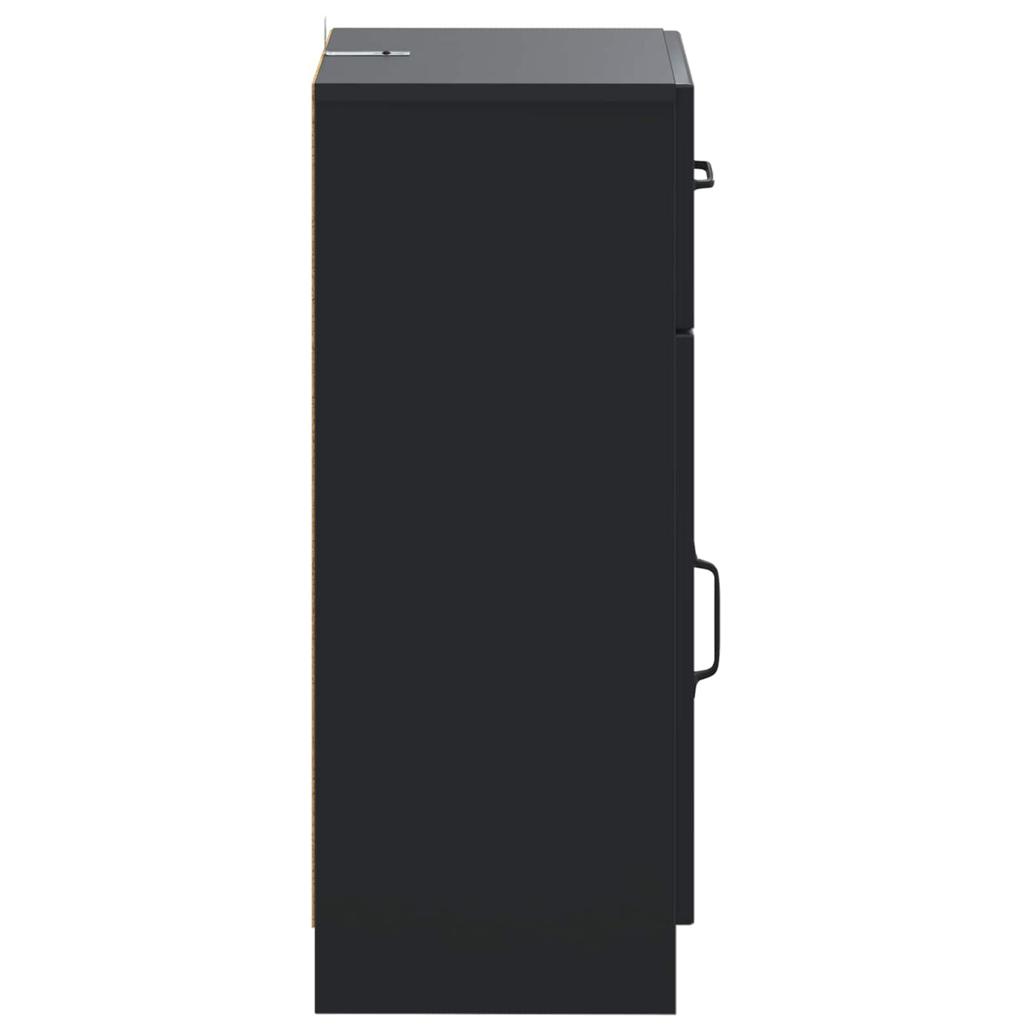 vidaXL Bathroom Storage Cainet UTRECHT Black 30 x 31 x 77 cm