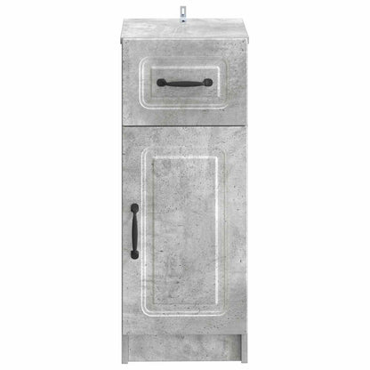 vidaXL Bathroom Storage Cainet UTRECHT Concrete Grey 30 x 31 x 77 cm