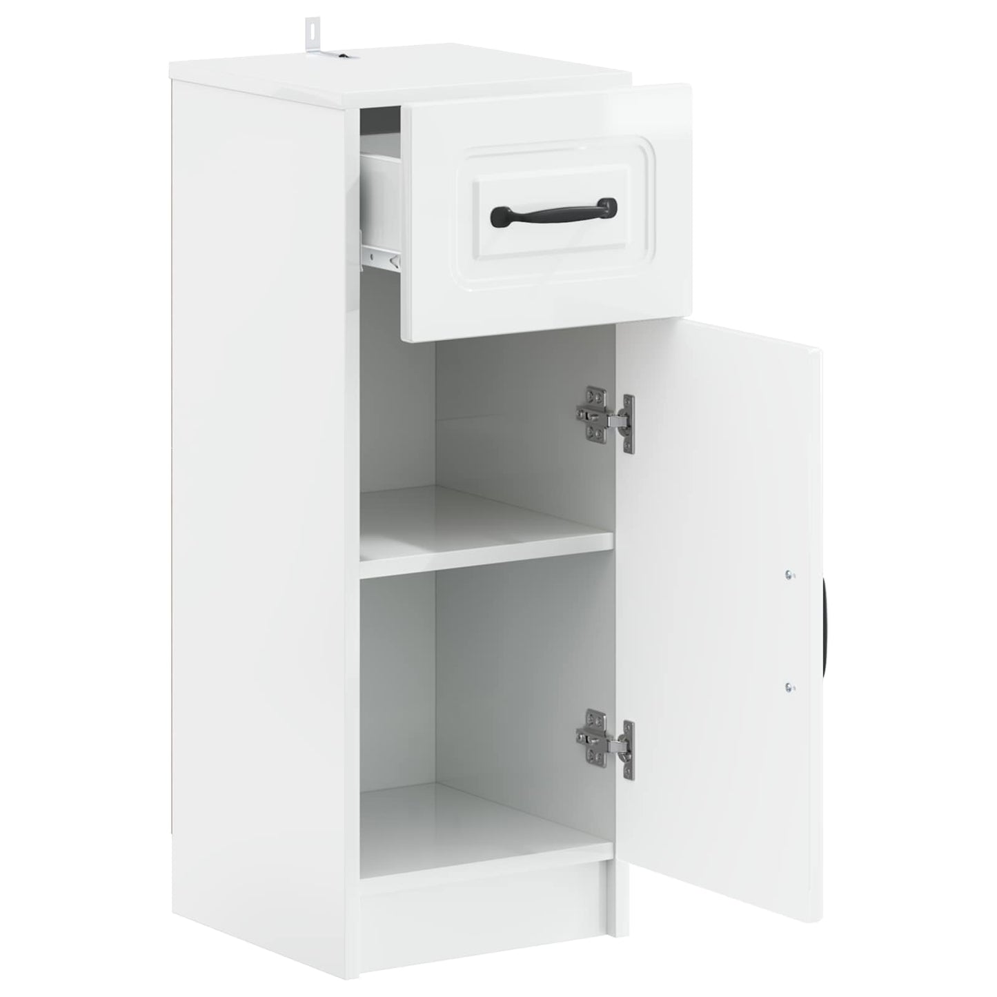 vidaXL Bathroom Storage Cainet UTRECHT High Gloss White