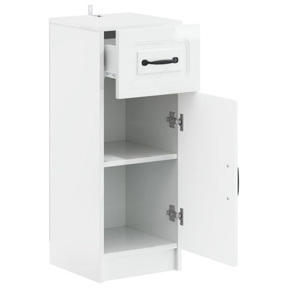 vidaXL Bathroom Storage Cainet UTRECHT High Gloss White