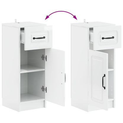 vidaXL Bathroom Storage Cainet UTRECHT High Gloss White