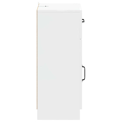 vidaXL Bathroom Storage Cainet UTRECHT High Gloss White