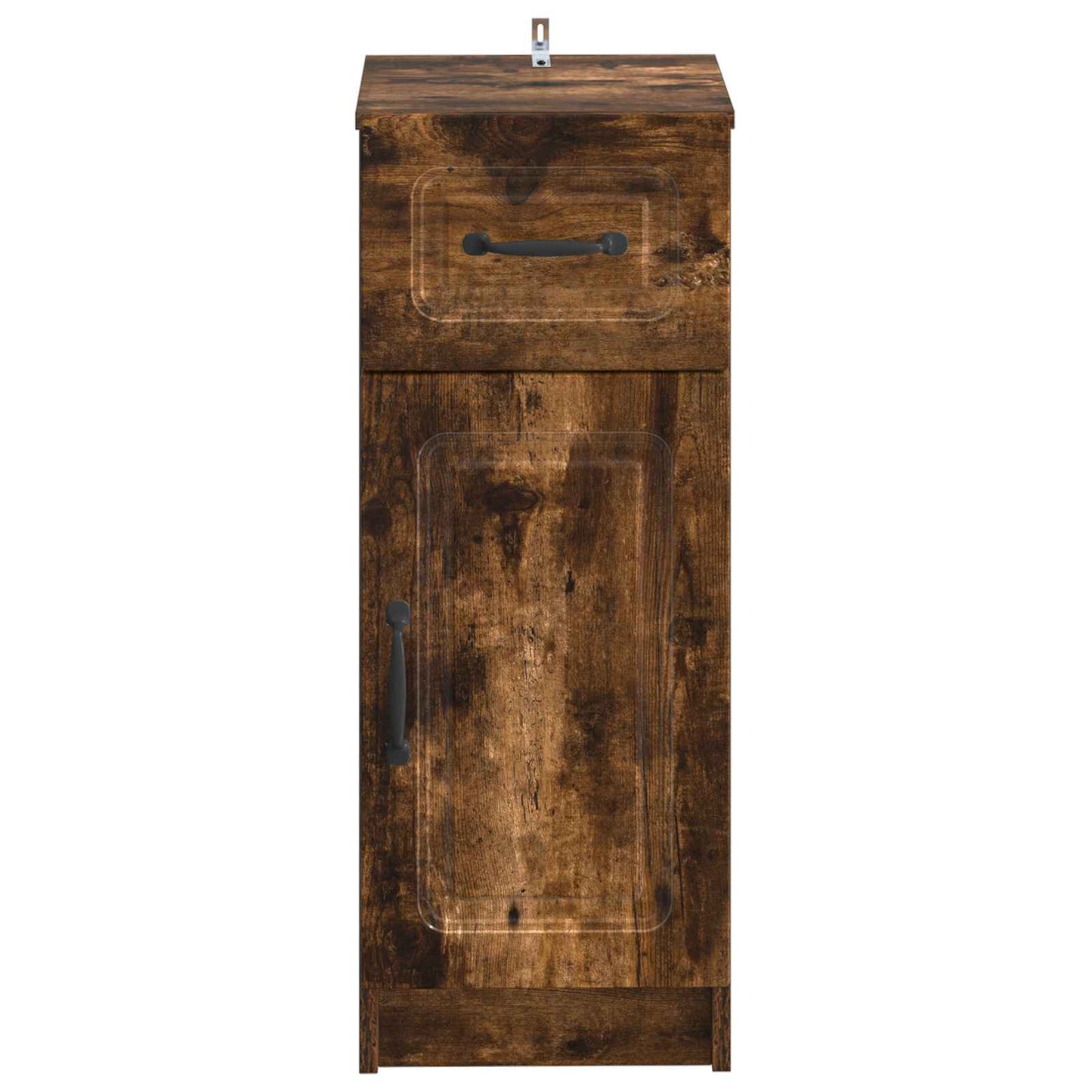 vidaXL Bathroom Storage Cainet UTRECHT Smoked Oak 30 x 31 x 77 cm