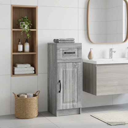 vidaXL Bathroom Storage Cainet UTRECHT Grey Sonoma 30 x 31 x 77 cm