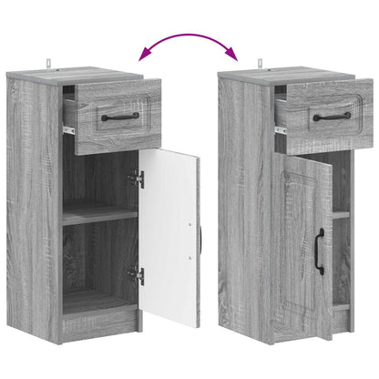 vidaXL Bathroom Storage Cainet UTRECHT Grey Sonoma 30 x 31 x 77 cm