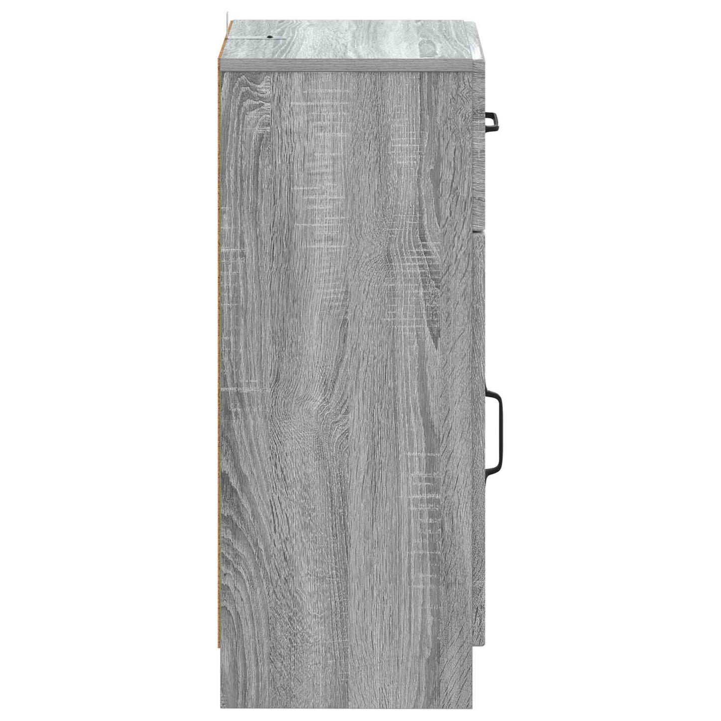 vidaXL Bathroom Storage Cainet UTRECHT Grey Sonoma 30 x 31 x 77 cm