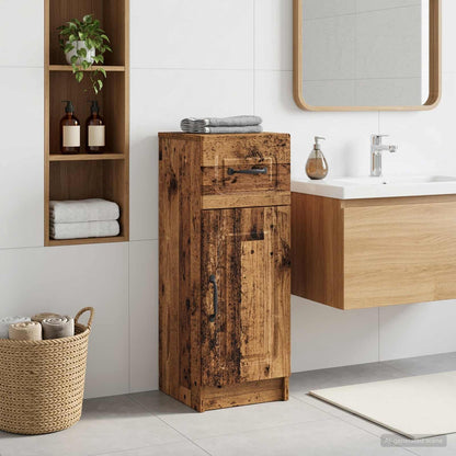 vidaXL Bathroom Storage Cainet UTRECHT Old Wood 30 x 31 x 77 cm