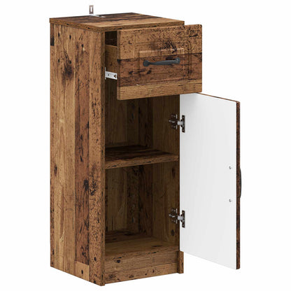 vidaXL Bathroom Storage Cainet UTRECHT Old Wood 30 x 31 x 77 cm