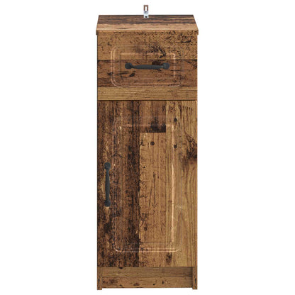 vidaXL Bathroom Storage Cainet UTRECHT Old Wood 30 x 31 x 77 cm