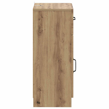 vidaXL Bathroom Storage Cainet UTRECHT Artisan Oak 30 x 31 x 77 cm