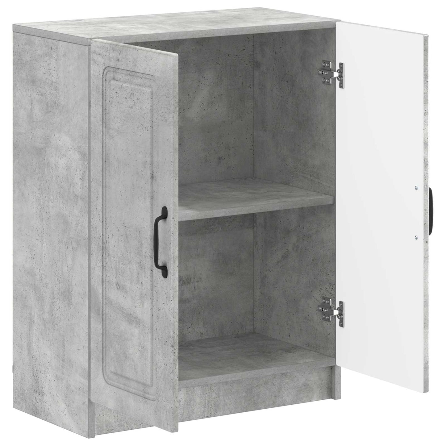 vidaXL Bathroom Storage Cainet UTRECHT Concrete Grey 59.5 x 31 x 77 cm