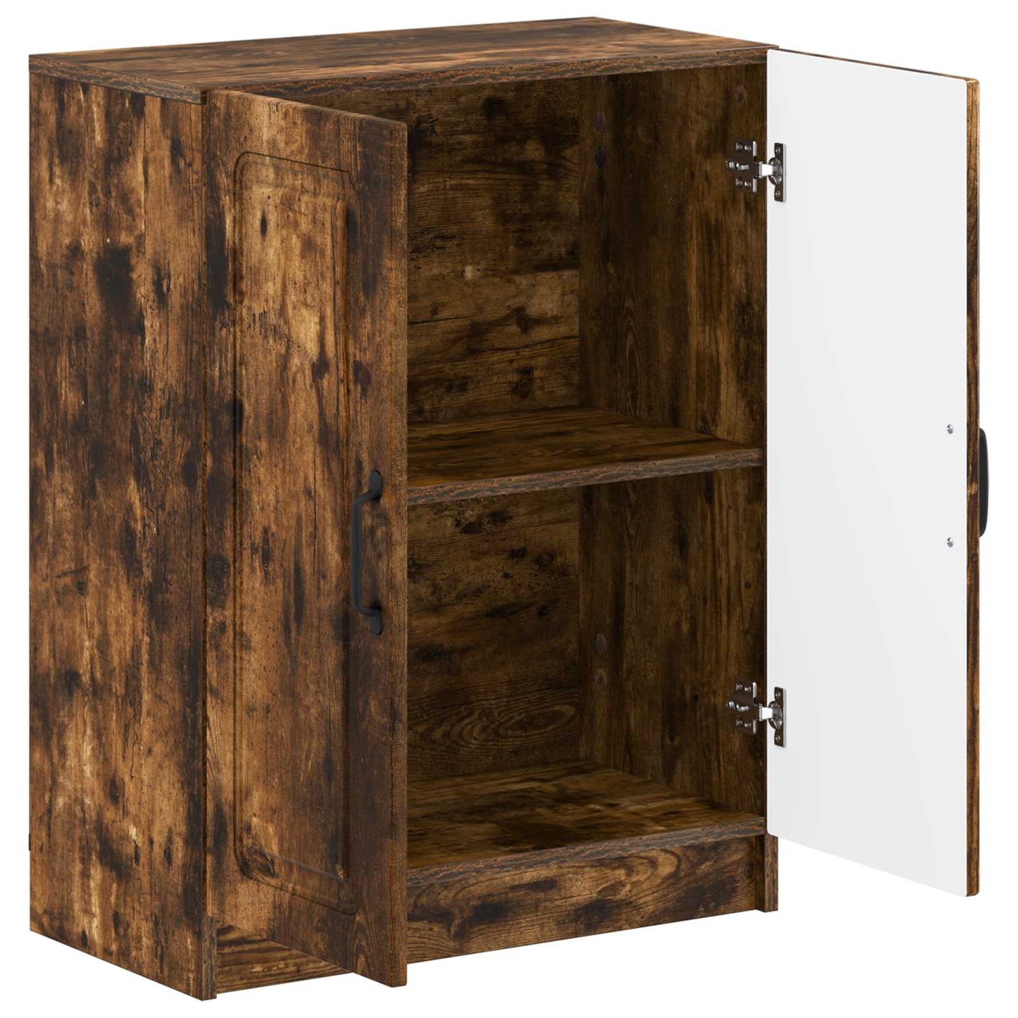 vidaXL Bathroom Storage Cainet UTRECHT Smoked Oak 59.5 x 31 x 77 cm