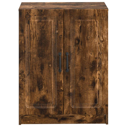vidaXL Bathroom Storage Cainet UTRECHT Smoked Oak 59.5 x 31 x 77 cm