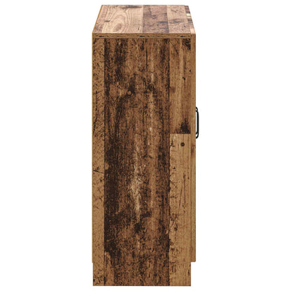 vidaXL Bathroom Storage Cainet UTRECHT Old Wood 59.5 x 31 x 77 cm