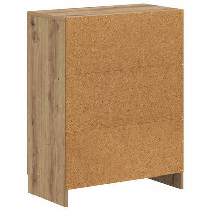 vidaXL Bathroom Storage Cainet UTRECHT Artisan Oak 59.5 x 31 x 77 cm