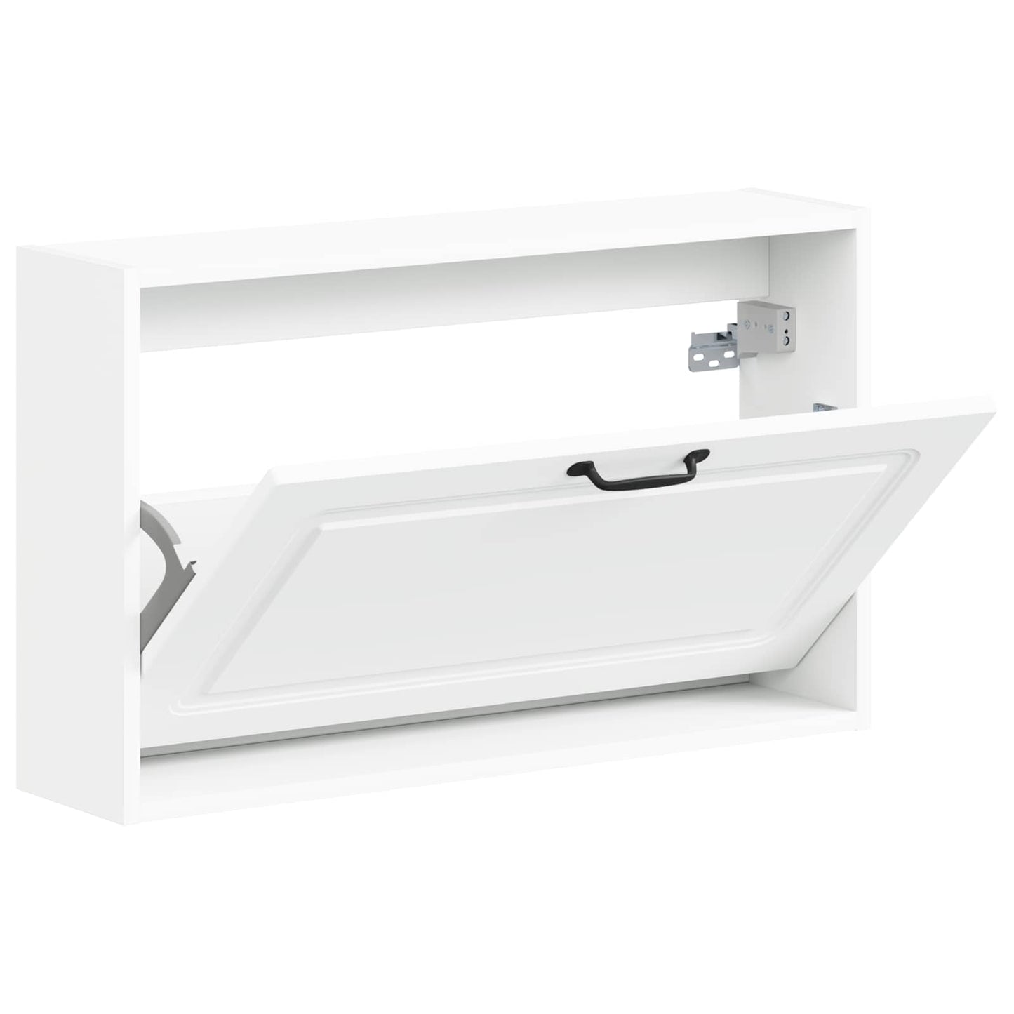 vidaXL Wall-Mounted Shoe Cabinet UTRECHT 71 x 17 x 43 cm White