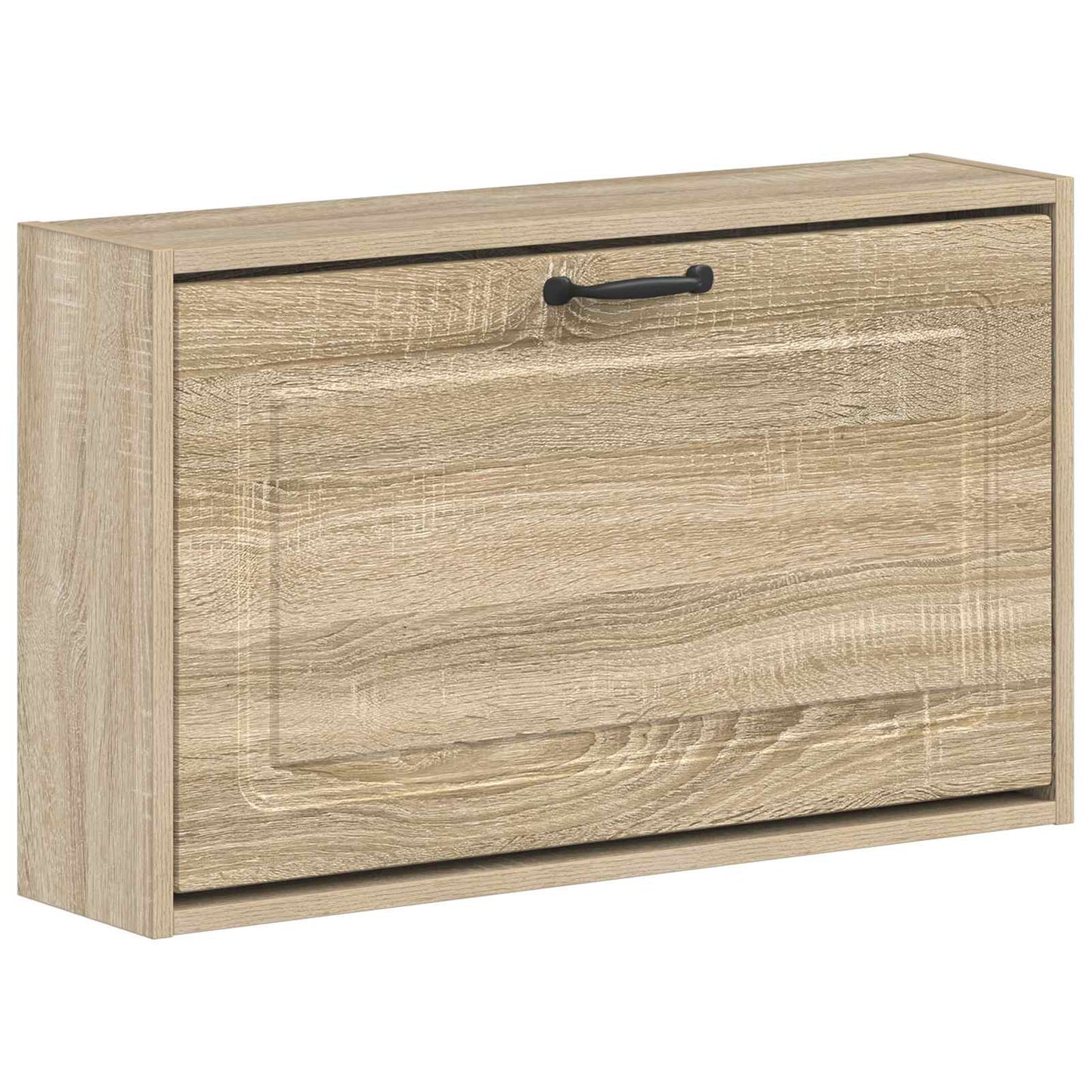 vidaXL Wall-Mounted Shoe Cabinet UTRECHT 71 x 17 x 43 cm Sonoma Oak