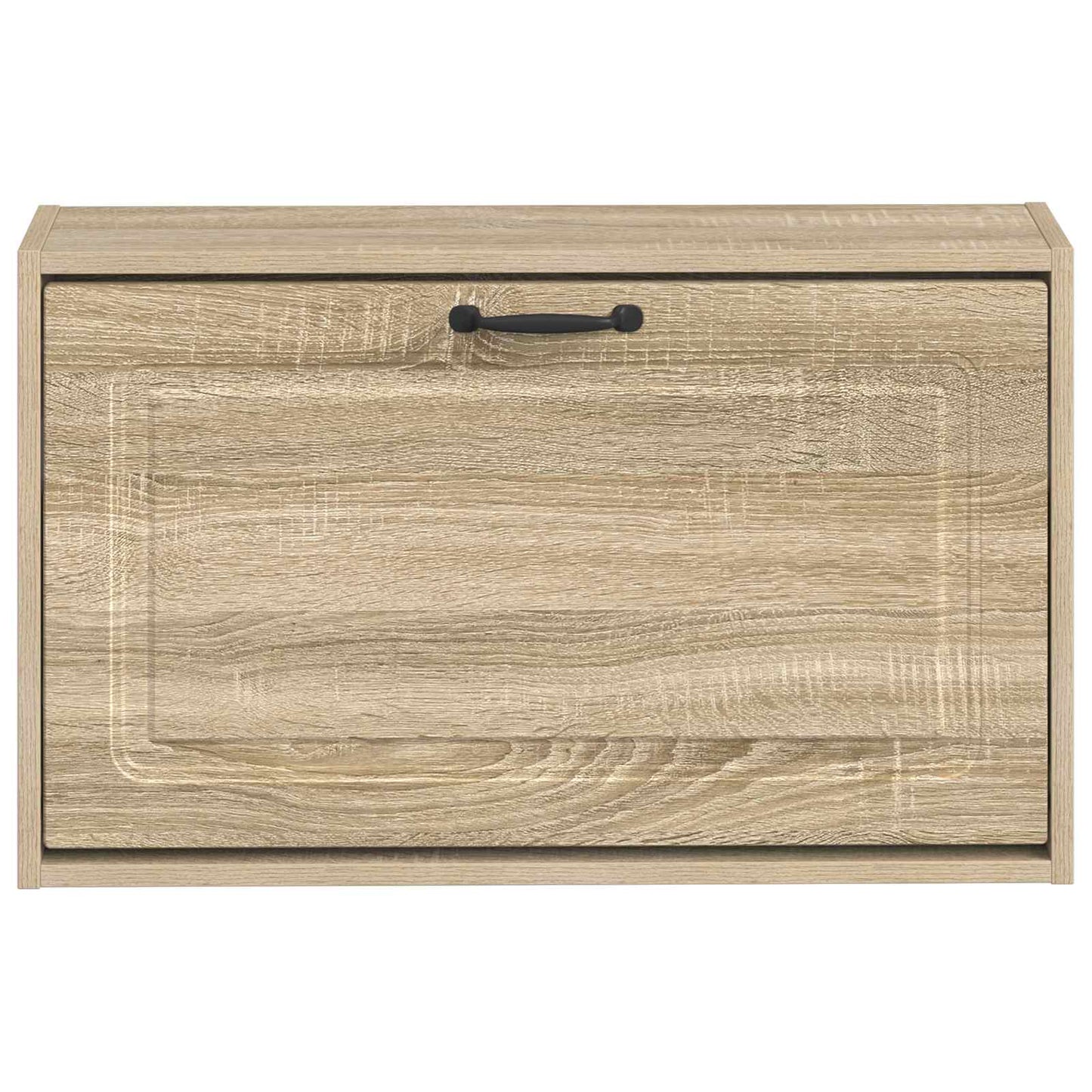 vidaXL Wall-Mounted Shoe Cabinet UTRECHT 71 x 17 x 43 cm Sonoma Oak