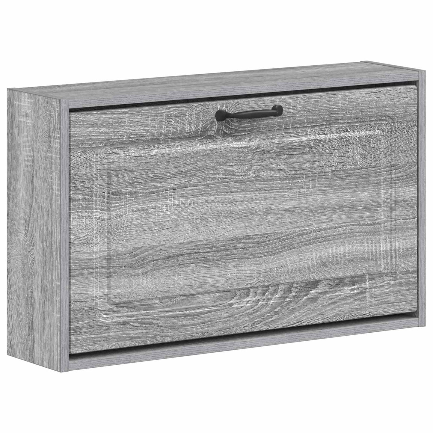 vidaXL Wall-Mounted Shoe Cabinet UTRECHT 71 x 17 x 43 cm Grey Sonoma
