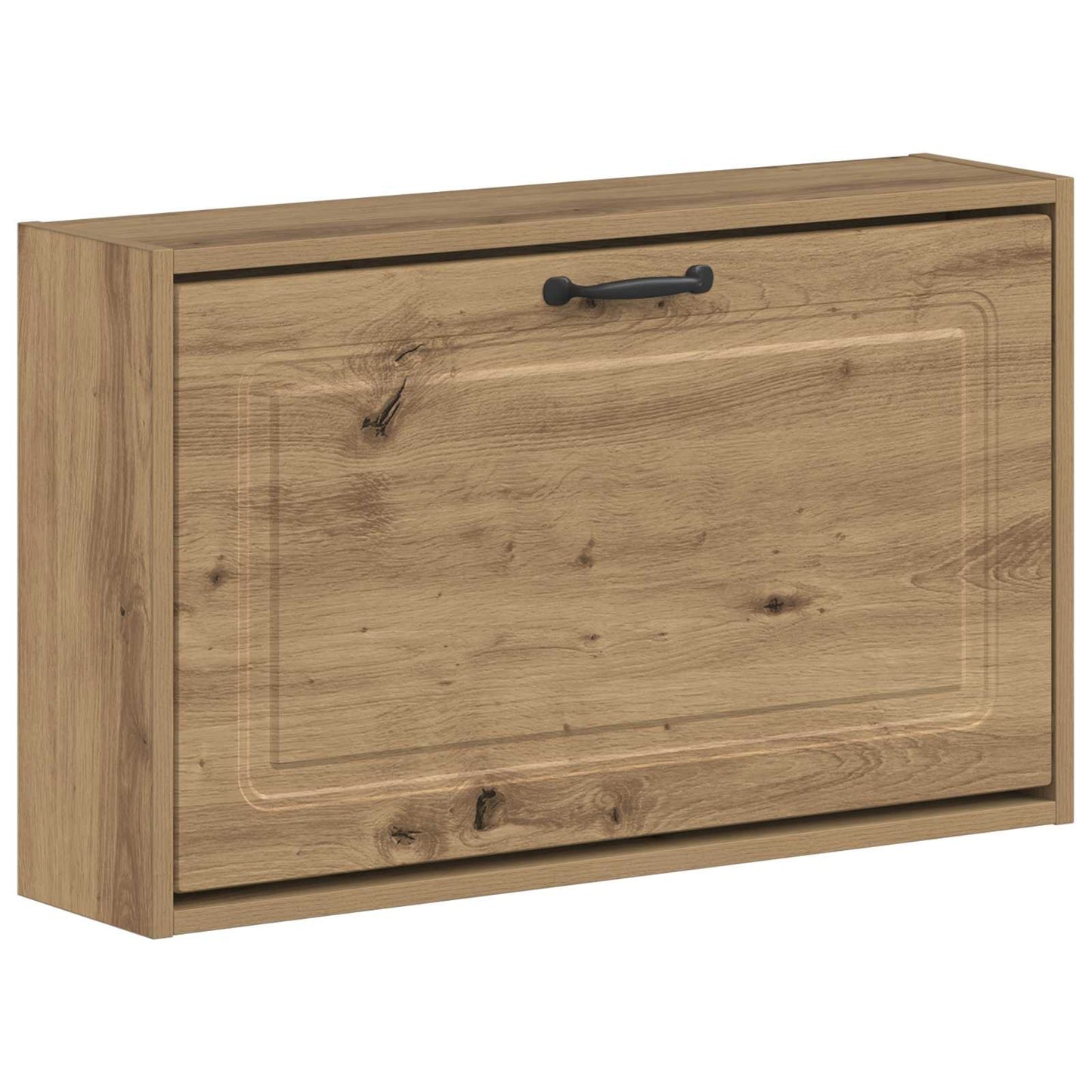 vidaXL Wall-Mounted Shoe Cabinet UTRECHT 71 x 17 x 43 cm Artisan Oak