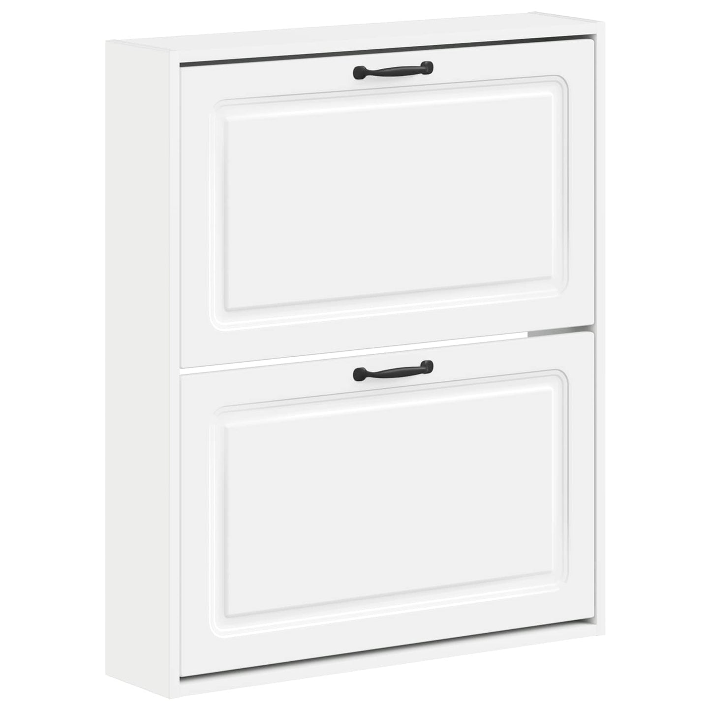 vidaXL Wall-Mounted Shoe Cabinet UTRECHT 71 x 17 x 86 cm White