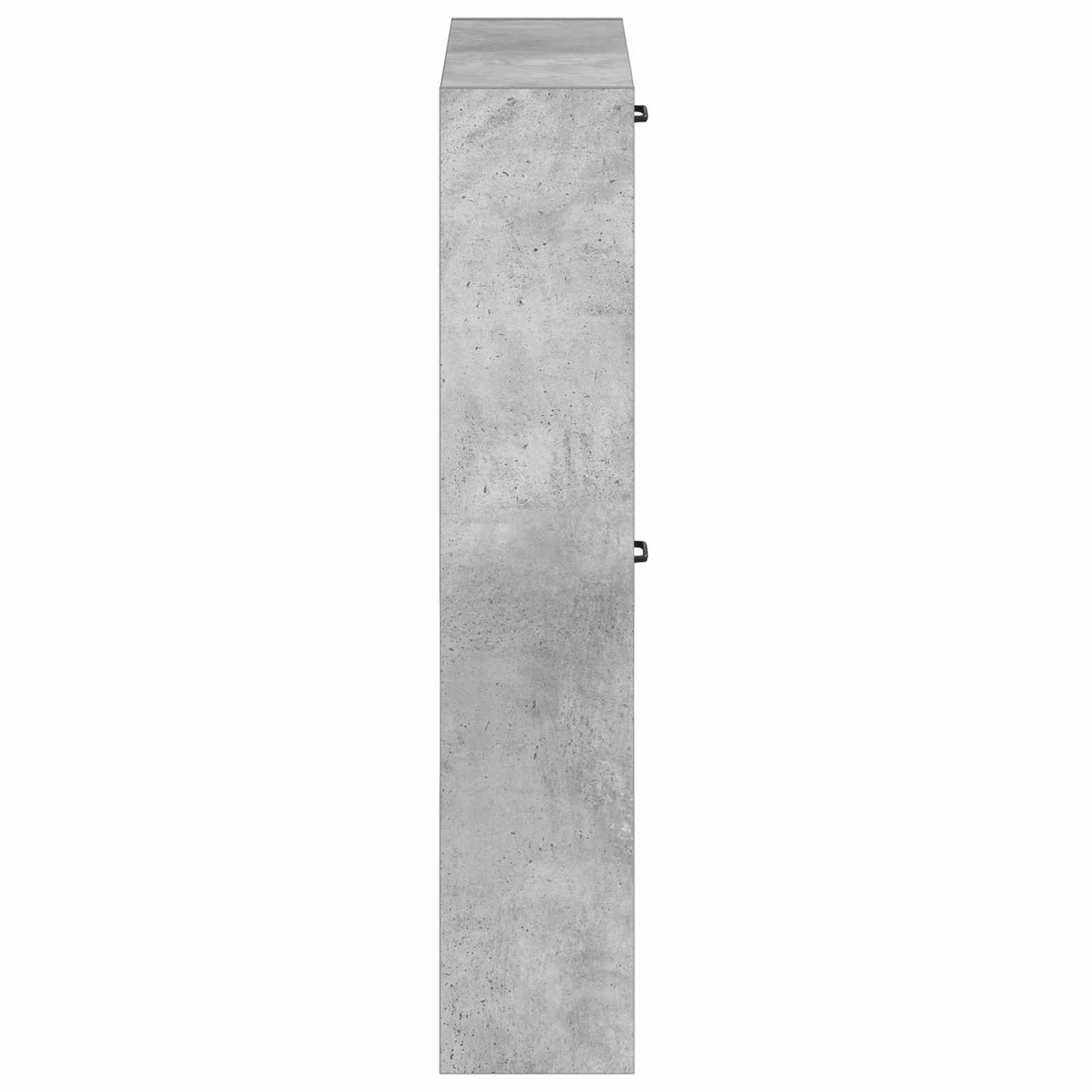 vidaXL Wall-Mounted Shoe Cabinet UTRECHT 71 x 17 x 86 cm Concrete Grey