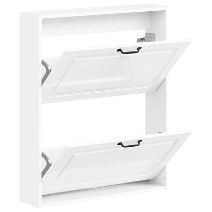 vidaXL Wall-Mounted Shoe Cabinet UTRECHT 71 x 17 x 86 cm
