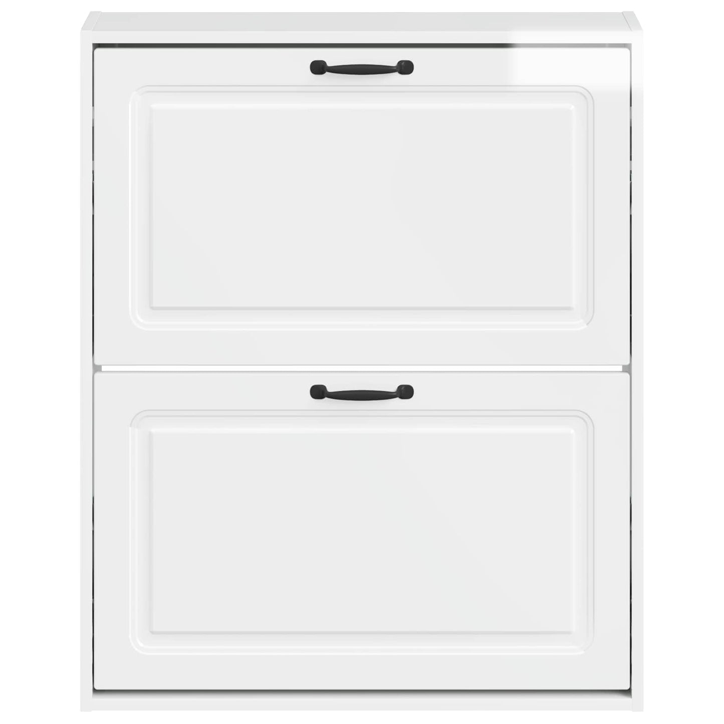 vidaXL Wall-Mounted Shoe Cabinet UTRECHT 71 x 17 x 86 cm