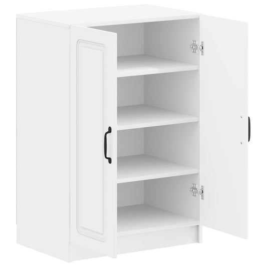 vidaXL Shoe Cabinet UTRECHT 59.5 x 39.5 x 87 cm Engineered Wood White