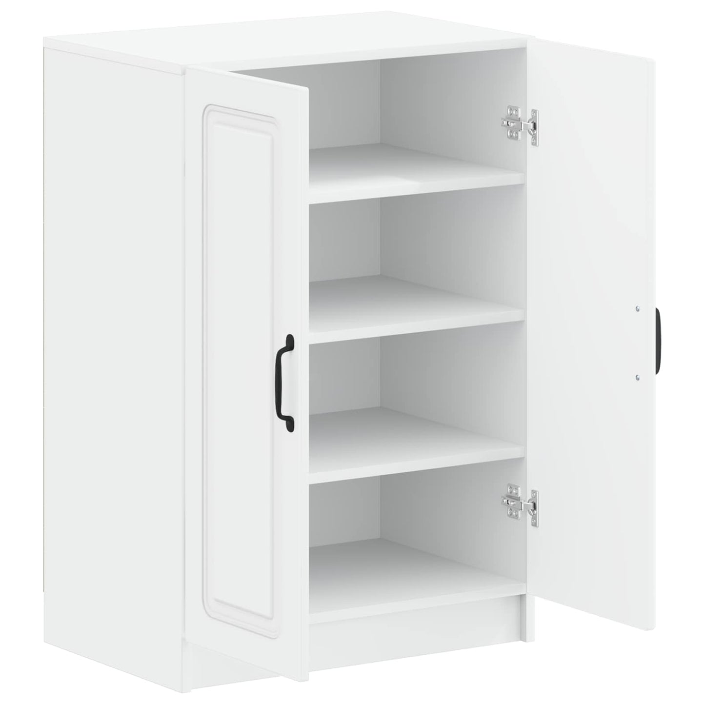 vidaXL Shoe Cabinet UTRECHT 59.5 x 39.5 x 87 cm Engineered Wood White