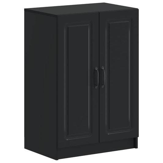 vidaXL Shoe Cabinet UTRECHT 59.5 x 39.5 x 87 cm Engineered Wood Black