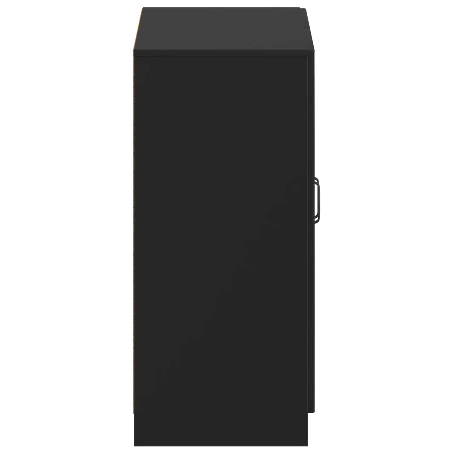 vidaXL Shoe Cabinet UTRECHT 59.5 x 39.5 x 87 cm Engineered Wood Black