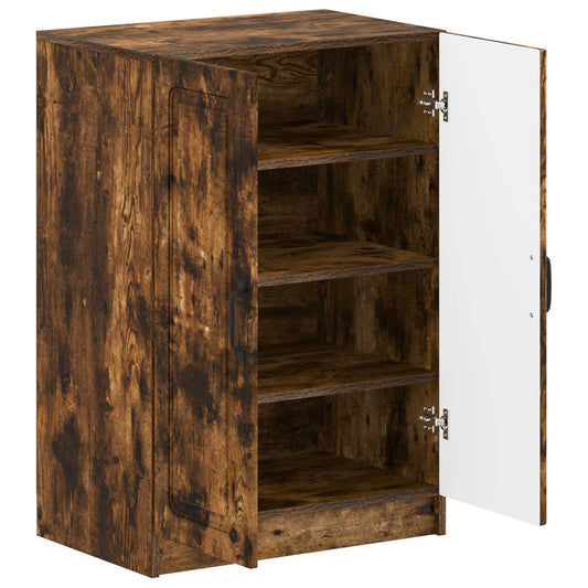 vidaXL Shoe Cabinet UTRECHT 59.5 x 39.5 x 87 cm Engineered Wood