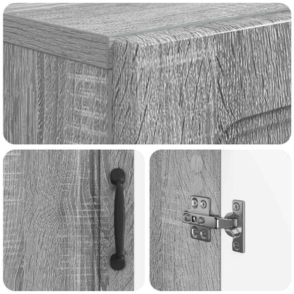 vidaXL Shoe Cabinet UTRECHT 59.5 x 39.5 x 87 cm Engineered Wood