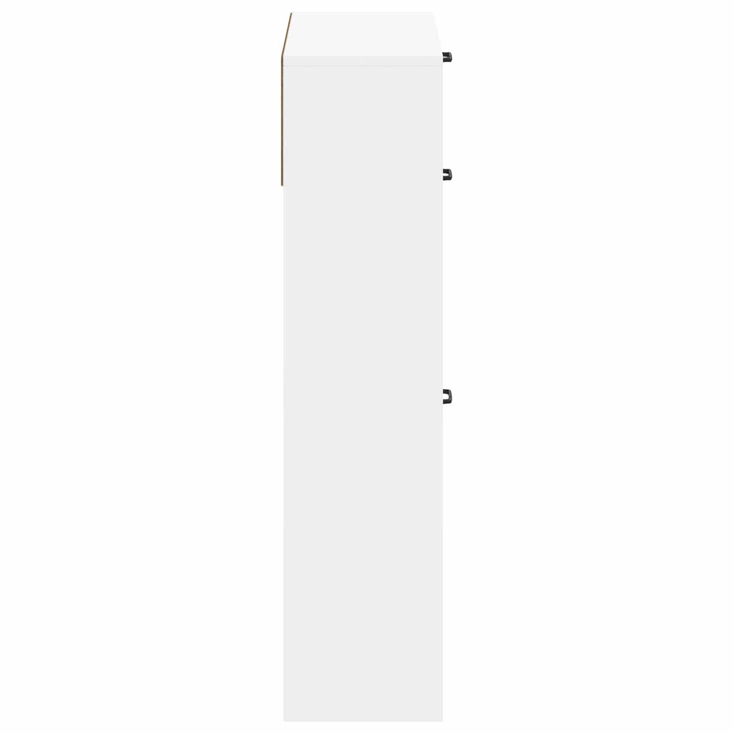 vidaXL Shoe Cabinet UTRECHT 78 x 24 x 100 cm Engineered Wood White