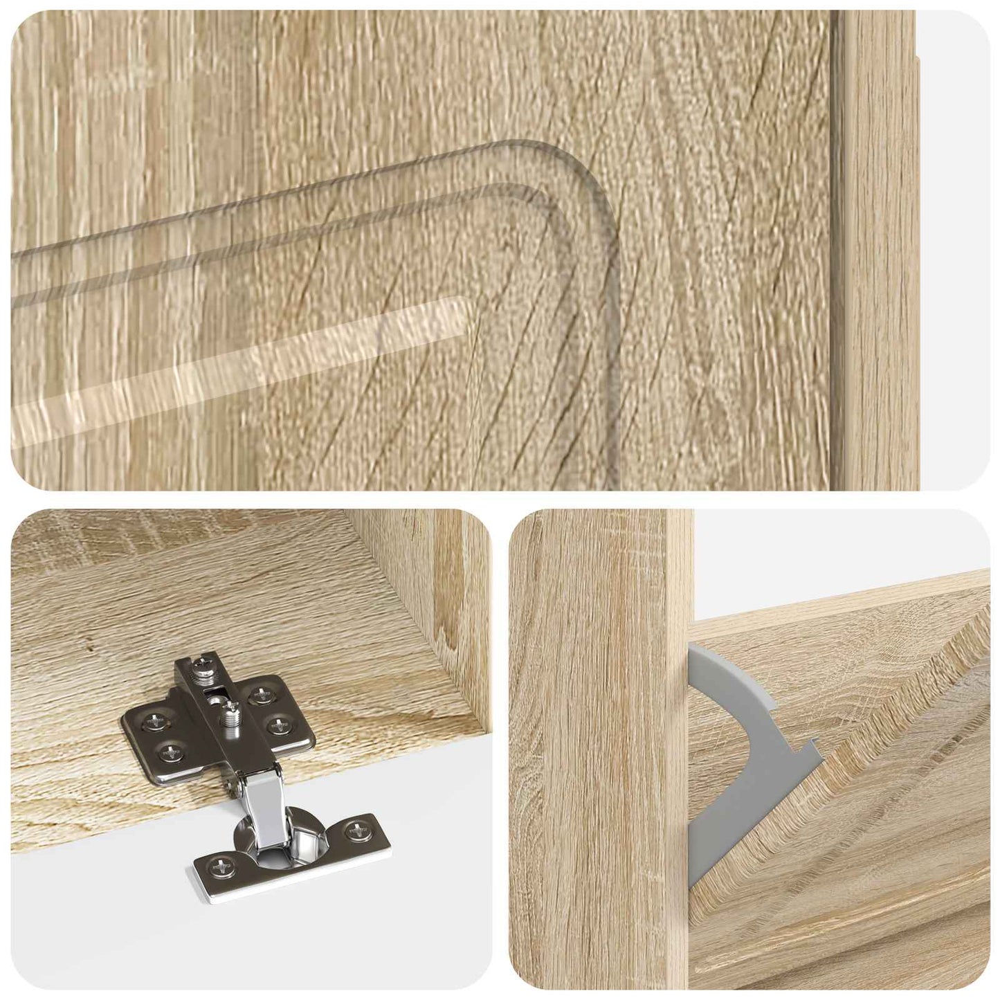 vidaXL Shoe Cabinet UTRECHT 78 x 24 x 100 cm Engineered Wood