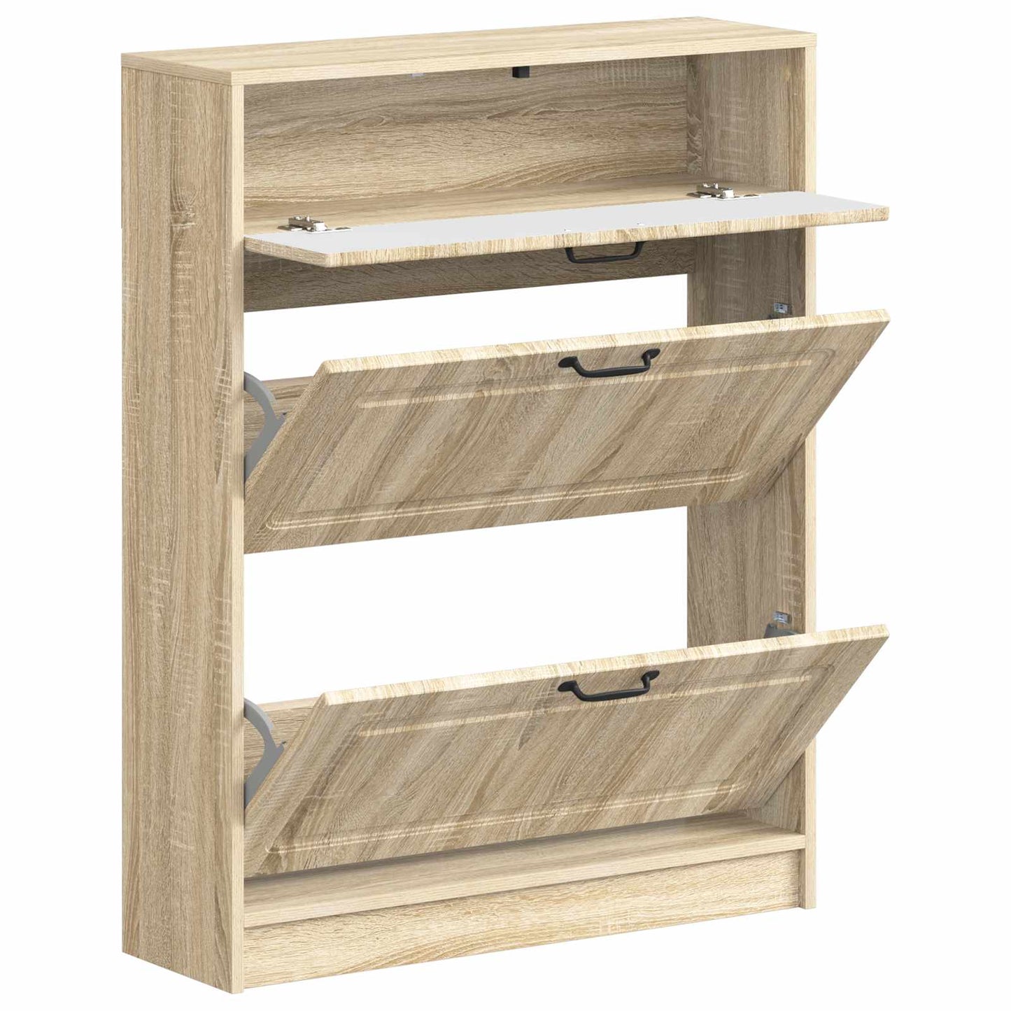 vidaXL Shoe Cabinet UTRECHT 78 x 24 x 100 cm Engineered Wood