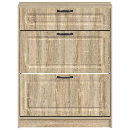 vidaXL Shoe Cabinet UTRECHT 78 x 24 x 100 cm Engineered Wood