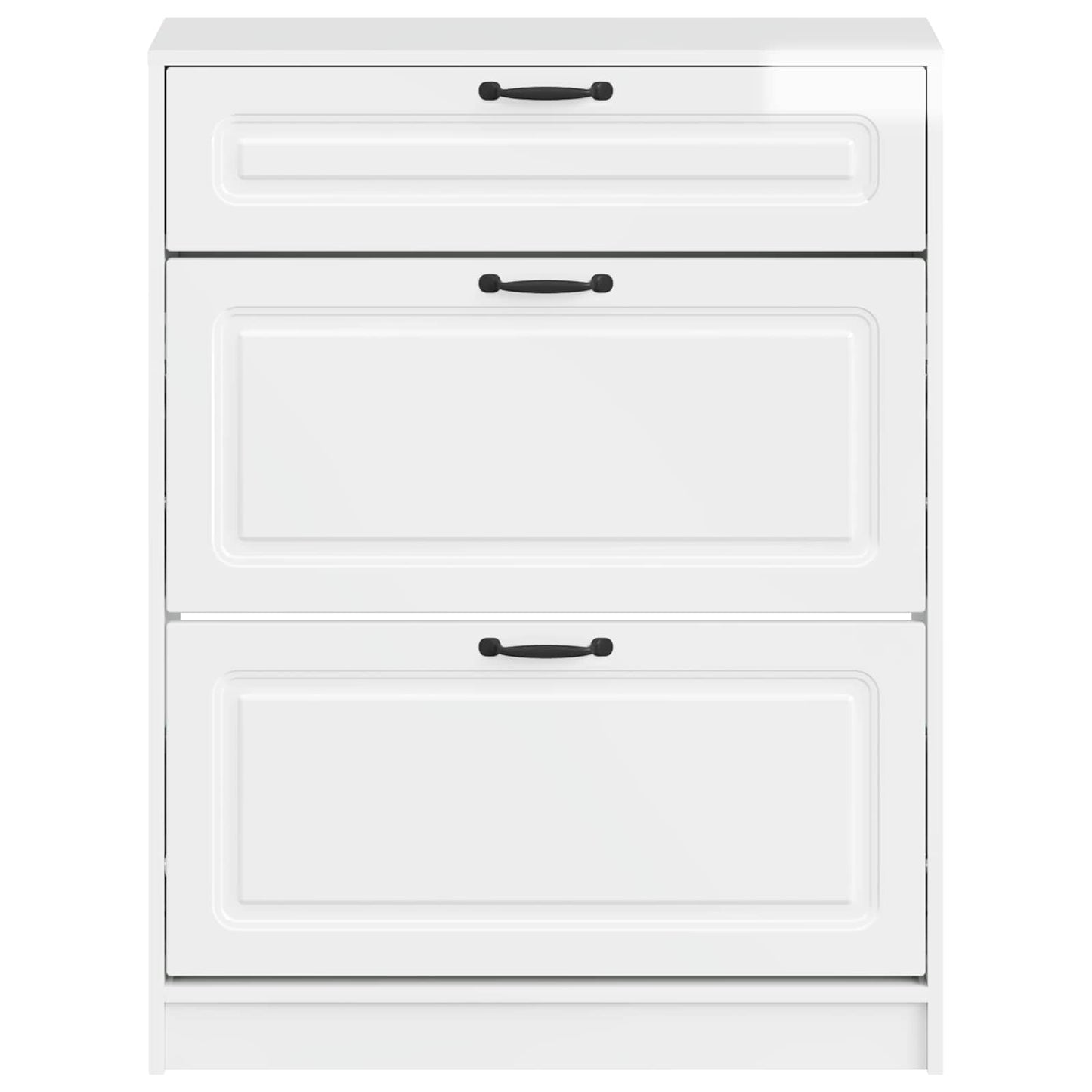 vidaXL Shoe Cabinet UTRECHT 78 x 24 x 100 cm Engineered Wood