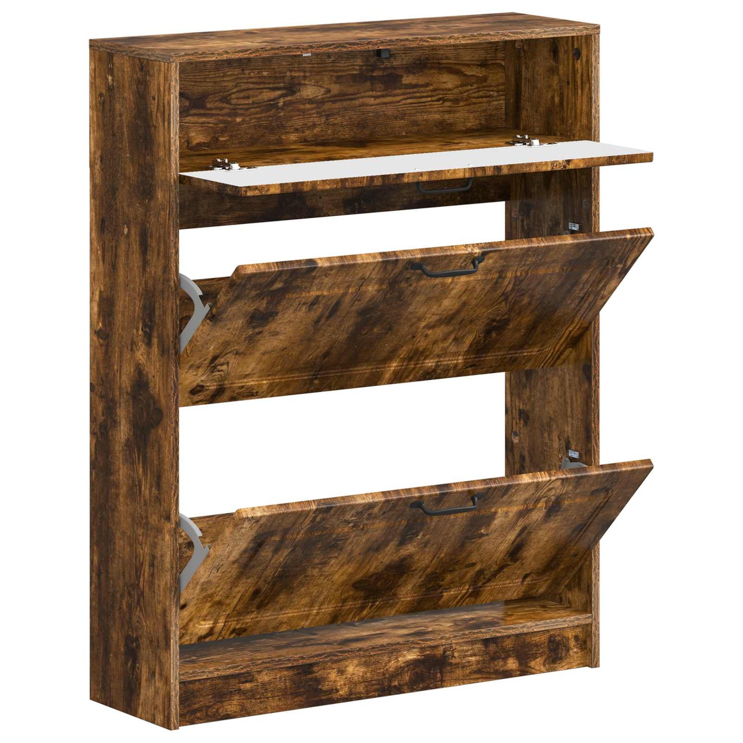 vidaXL Shoe Cabinet UTRECHT 78 x 24 x 100 cm Engineered Wood