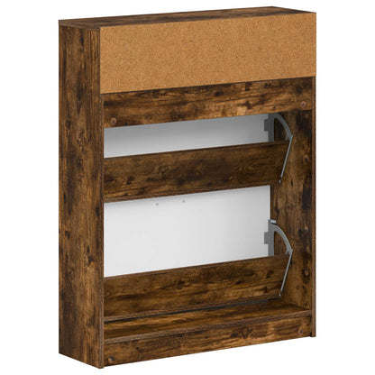 vidaXL Shoe Cabinet UTRECHT 78 x 24 x 100 cm Engineered Wood