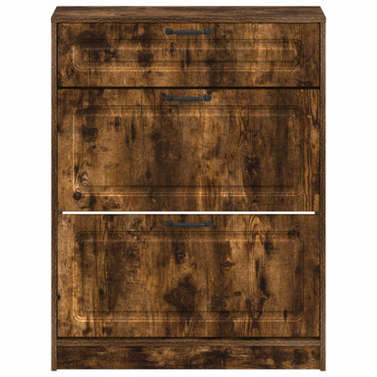 vidaXL Shoe Cabinet UTRECHT 78 x 24 x 100 cm Engineered Wood
