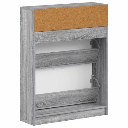vidaXL Shoe Cabinet UTRECHT 78 x 24 x 100 cm Engineered Wood