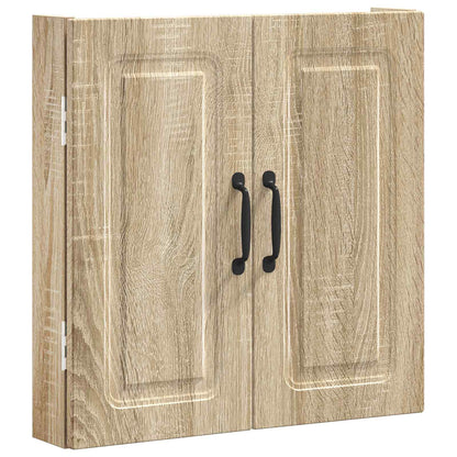 vidaXL Dartboard Cabinet UTRECHT Sonoma Oak 52.5 x 10.5 x 53.5 cm