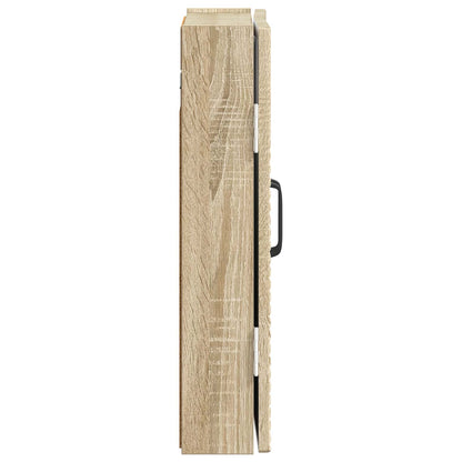 vidaXL Dartboard Cabinet UTRECHT Sonoma Oak 52.5 x 10.5 x 53.5 cm