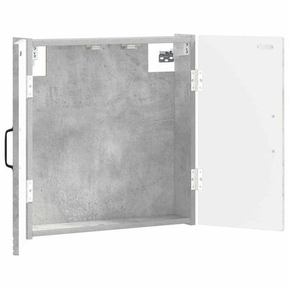 vidaXL Dartboard Cabinet UTRECHT Concrete Grey 52.5 x 10.5 x 53.5 cm