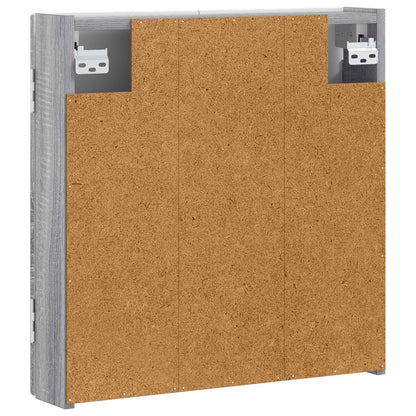 vidaXL Dartboard Cabinet UTRECHT Grey Sonoma 52.5 x 10.5 x 53.5 cm