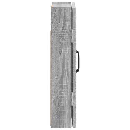vidaXL Dartboard Cabinet UTRECHT Grey Sonoma 52.5 x 10.5 x 53.5 cm