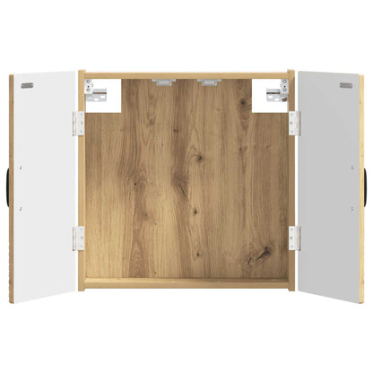 vidaXL Dartboard Cabinet UTRECHT Artisan Oak 52.5 x 10.5 x 53.5 cm