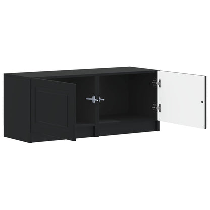 vidaXL TV Cabinet Black Engineered Wood